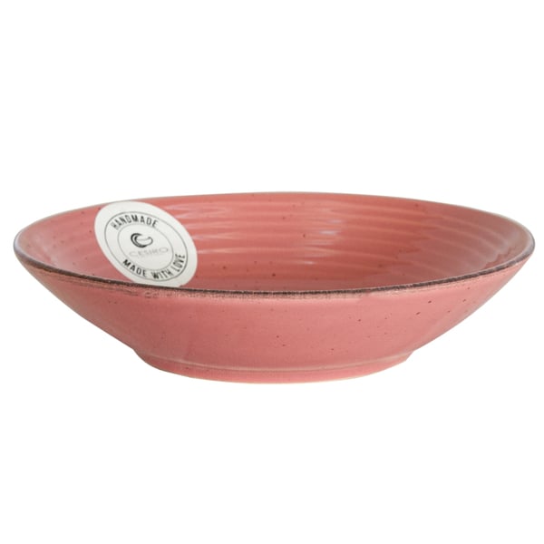 Тарелка суповая Cesiro Spiral, 21 см, розовый (A2345S/G139) - фото 2