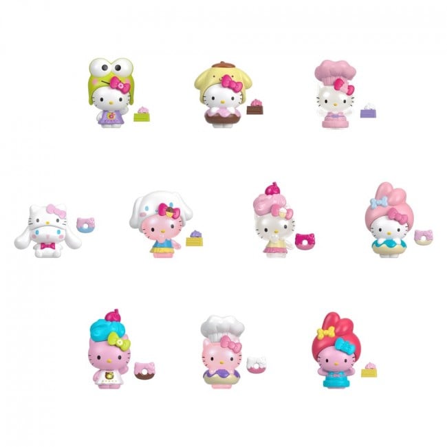 Коллекционная фигурка-сюрприз Hello Kitty Купай и играй, в ассортименте (GTY62) - фото 4