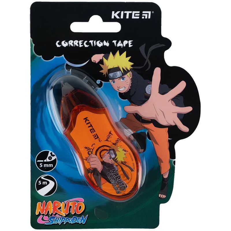 Лента корректирующая Kite Naruto 5 мм х 5 м (NR24-006) - фото 1