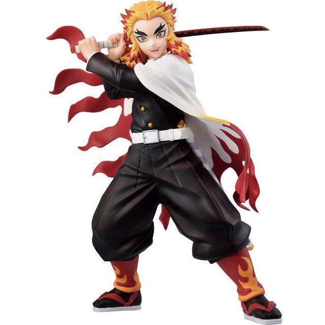 Фигурка Bandai Клинок рассекающий демонам Кэдзюро Ренгоку Demon Slayer Kyojuro Rengoku 19 см WST DS KR - фото 1