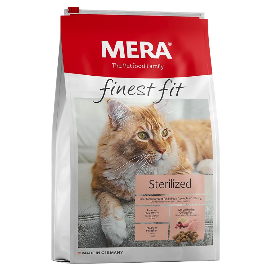 Сухой корм для стерилизованных кошек Mera finest fit Sterilized, 10 кг (34045) - фото 1