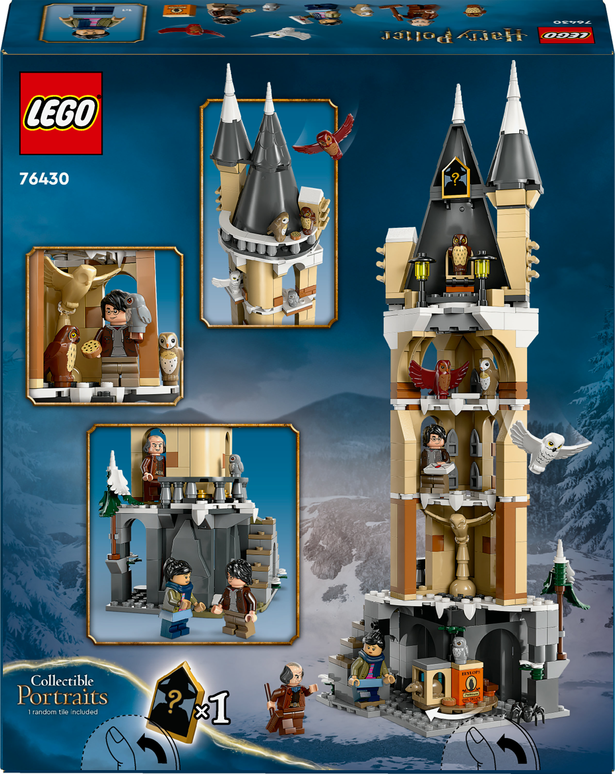 Конструктор LEGO Harry Potter Замок Гоґвортс Соварня 364 детали (76430) - фото 9