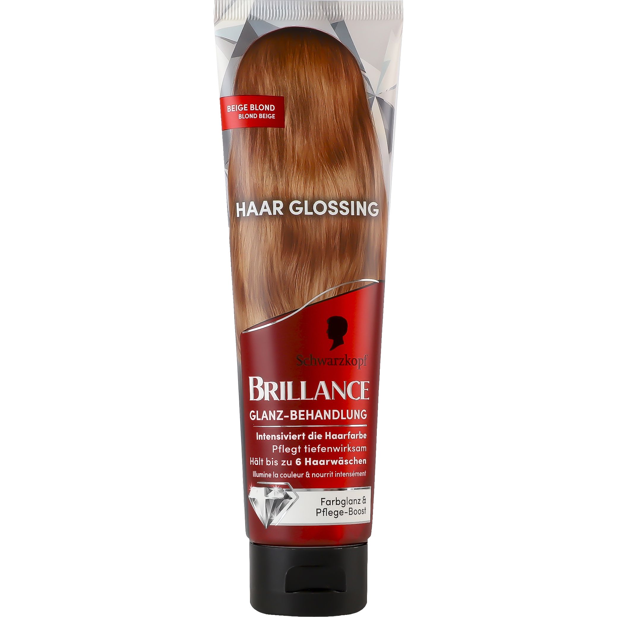 Тонуючий бальзам Brillance Hair Gloss Золотиста Карамель 150 мл - фото 1