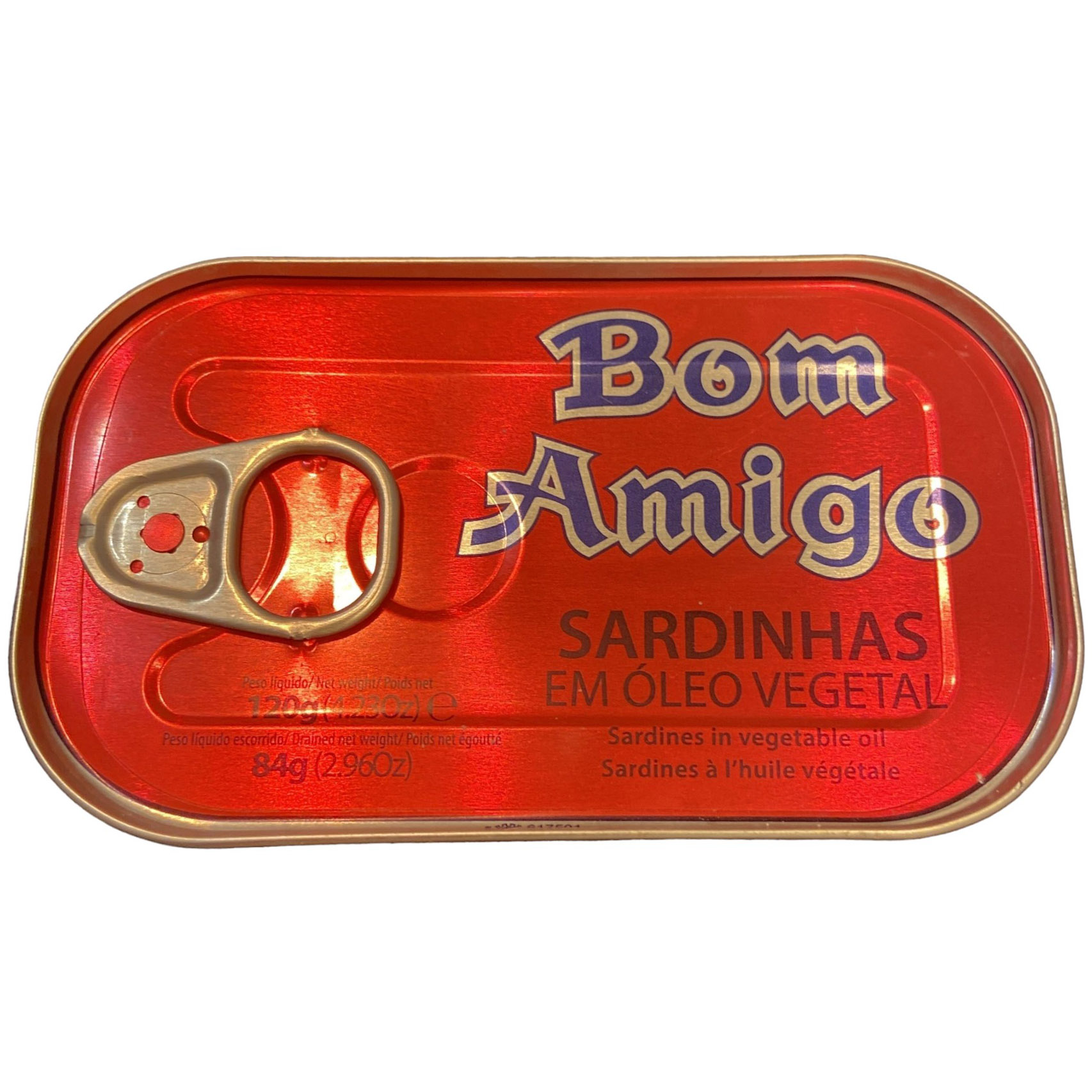 Сардины Bom Amigo в растительном масле 120 г (946149) - фото 1