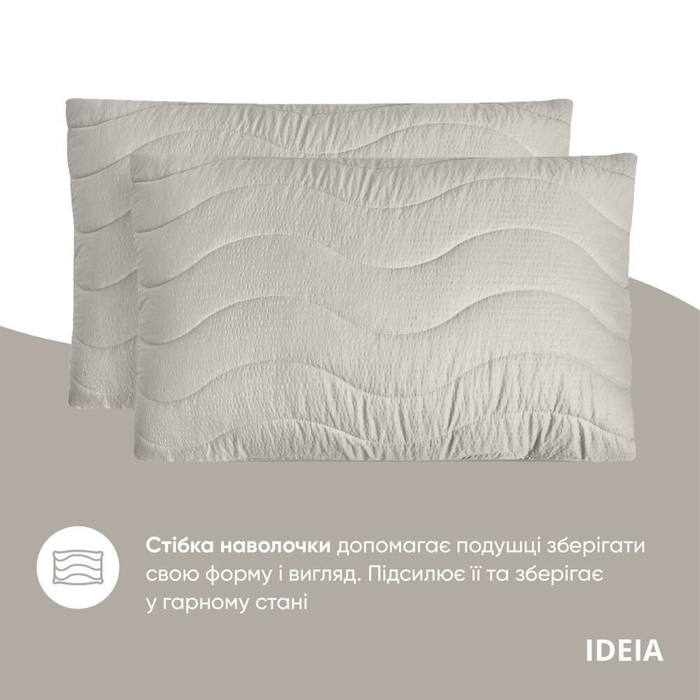 Набор постельного белья Ideia Oasis с одеялом, евростандарт, перламутрово-серый (8000035248) - фото 5