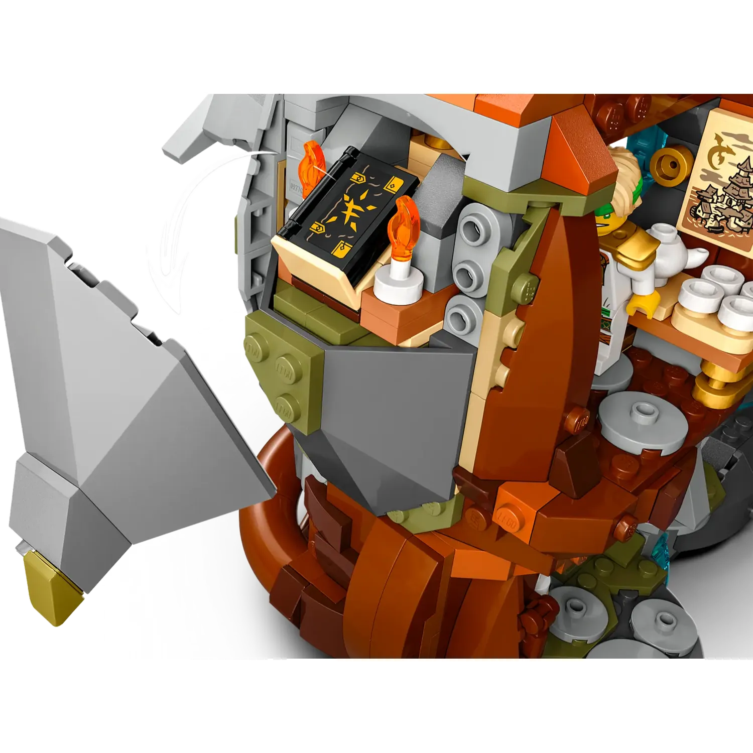 Конструктор LEGO Ninjago Храм камню дракона 1212 деталей (71819) - фото 10
