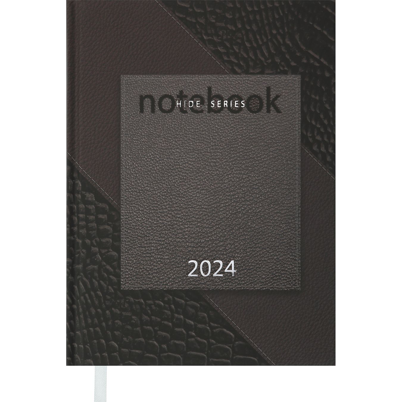 Щоденник датований Buromax Hide 2024 A5 коричневий (BM.2173-25) - фото 1