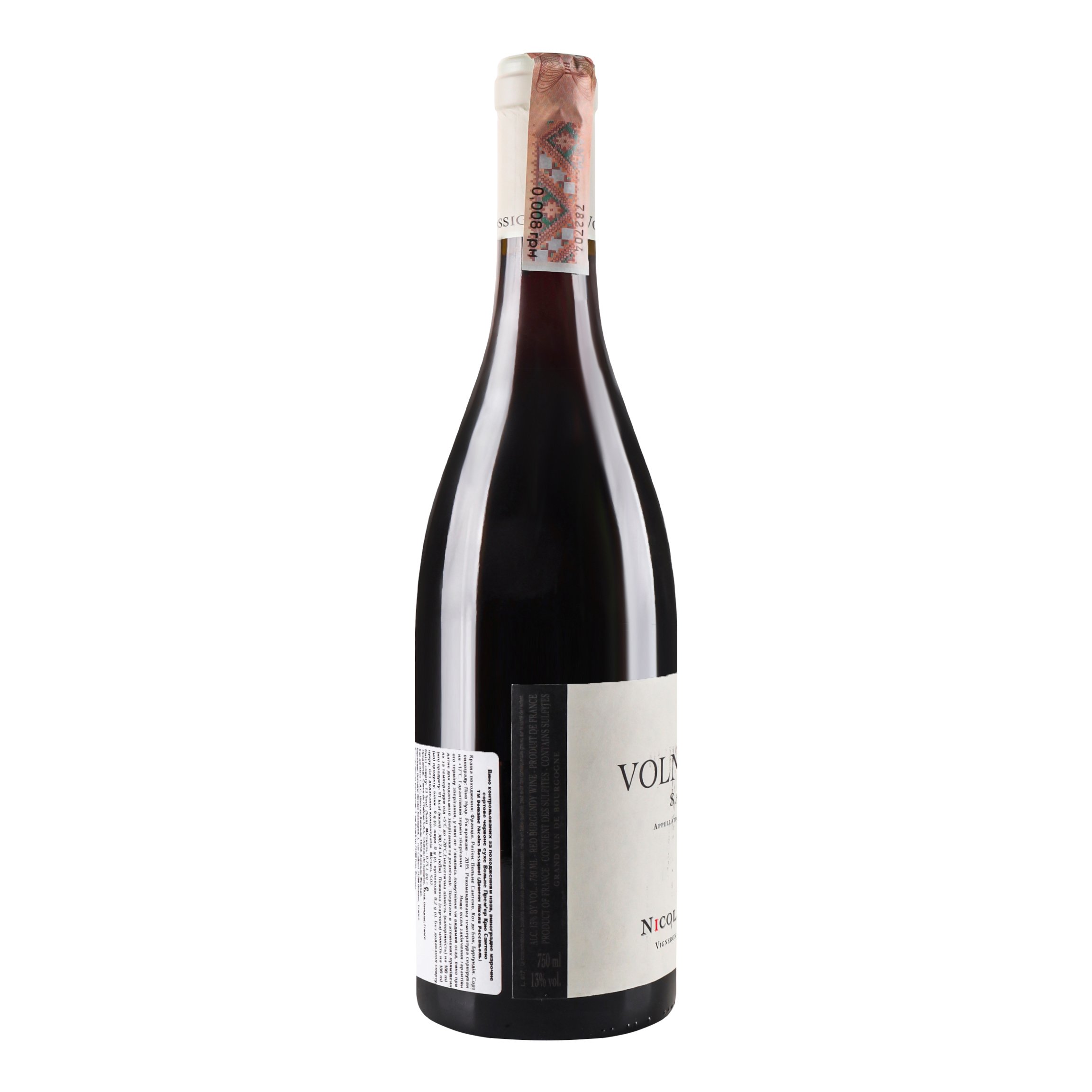 Вино Nicolas Rossignol Volnay Premier Cru Santenots 2015 AOC, 13%, 0,75 л (748274) - фото 2