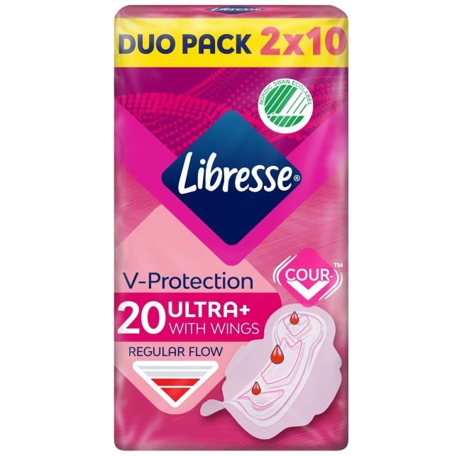 Гигиенические прокладки Libresse Ultra Normal Soft, 20 шт. - фото 1