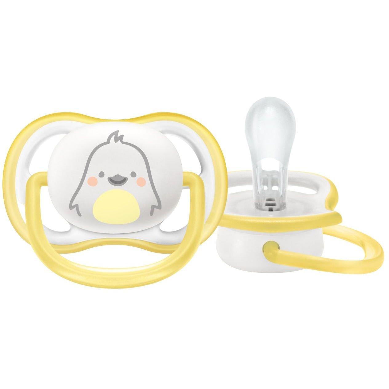 Набор: Бутылочка для кормления Philips AVENT Natural Естественный поток, 260 мл (SCY903/01) + Пустушка с контейнером Philips Avent Ultra Air нейтральная 0-6 мес. 1 шт. (SCF086/26) - фото 3