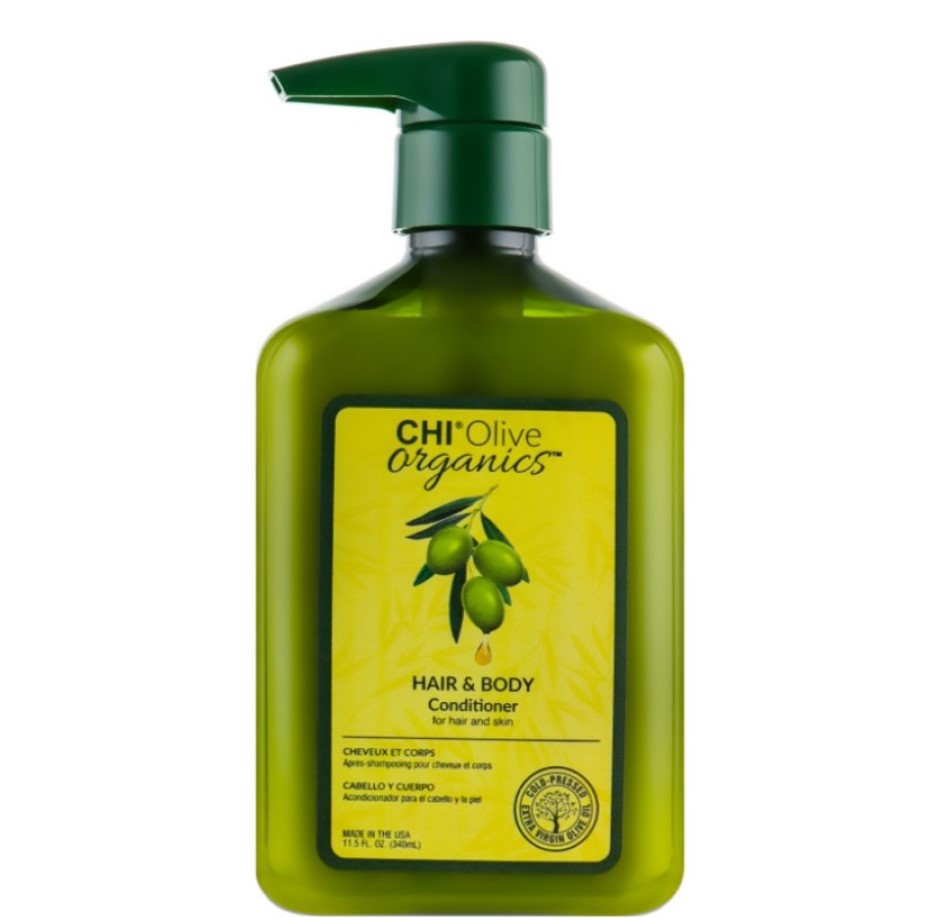 Кондиціонер для волосся і тіла CHI Olive Organics Hair And Body Conditioner 340 мл - фото 1