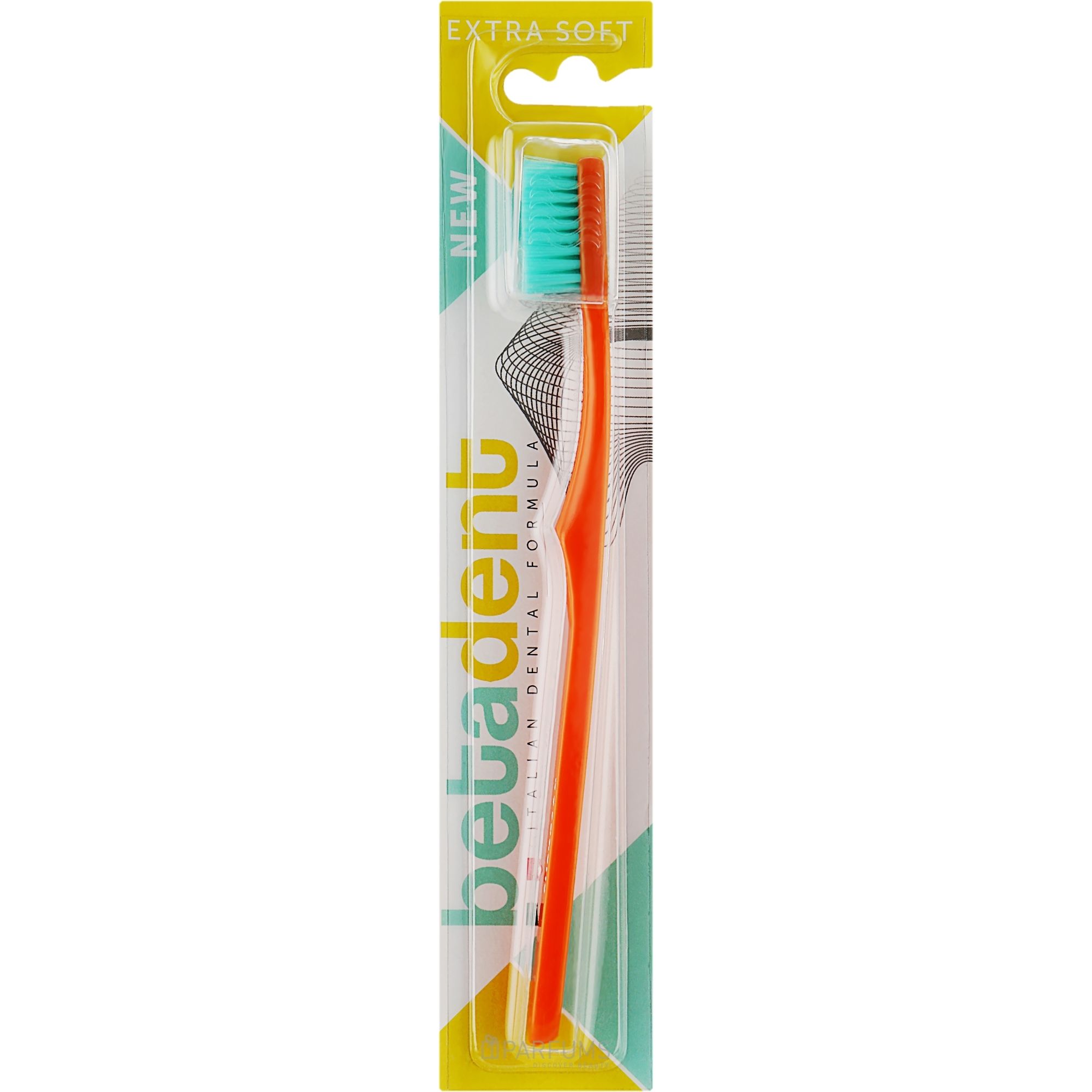 Зубная щетка Betadent Extra Soft для чувствительных зубов оранжевая - фото 1