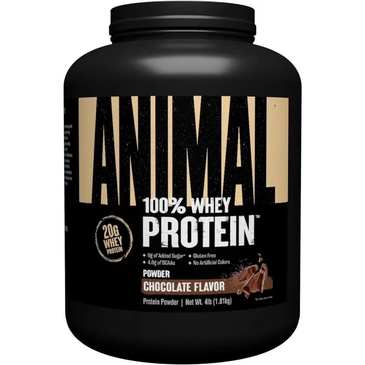 Протеин Universal Nutrition Animal 100% Whey Шоколад 1.8 кг - фото 1