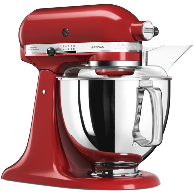 Планетарний міксер KitchenAid Artisan 4.8 л червоний (5KSM175PSEER) - фото 2