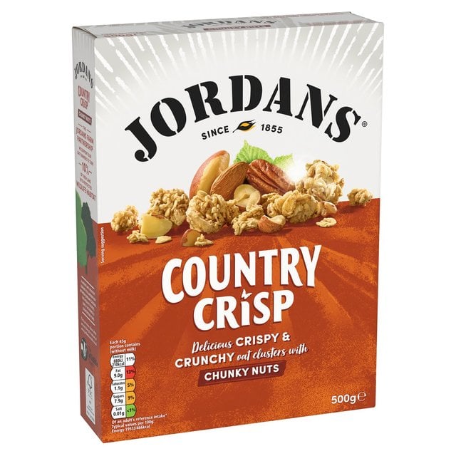 Кранчі Jordans Сountry Crisp з горіхами 500 г - фото 2