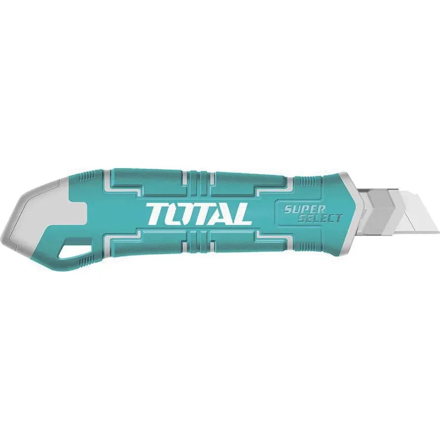 Нож Total THT522136 выдвижное лезвие 18x100 мм, длина 167 мм (THT522136) - фото 2