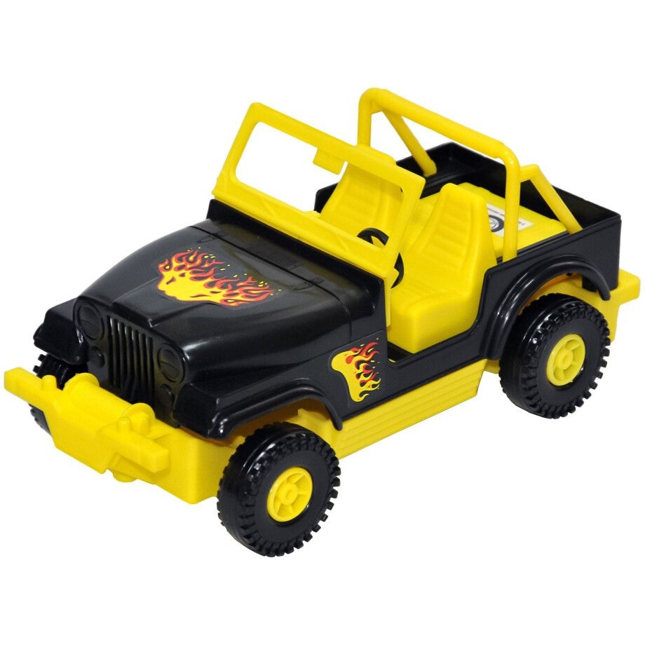 Авто-джип Tigres Інерційний жовтий (39970) - фото 1