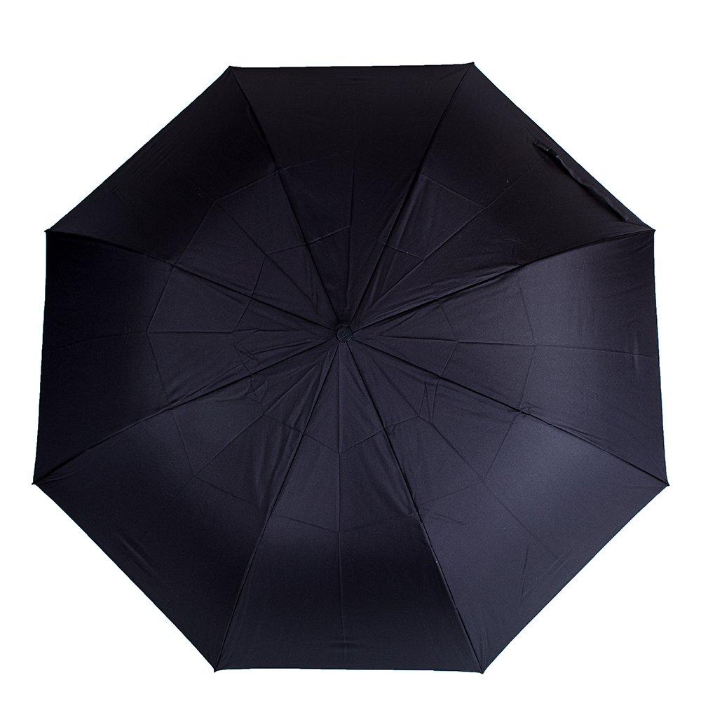Мужской складной зонтик полуавтомат Zest 109 см черный - фото 2