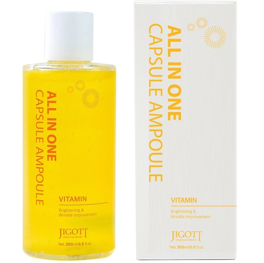 Капсульна сироватка Jigott All-In-One Vitamin Capsule Ampoule з вітамінами, 200 мл - фото 1