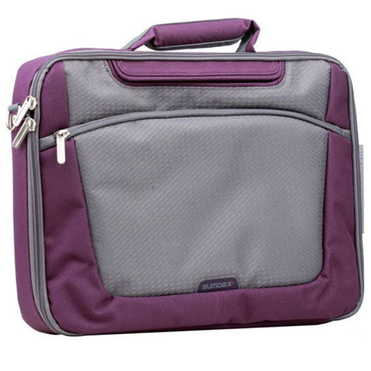 Сумка для ноутбука Sumdex PON 301 PL Violet-Grey 15.6 дюймов - фото 1