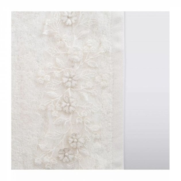Полотенце Irya Wedding Ivy ekru, 90х50 см, молочный (svt-2000022265751) - фото 2