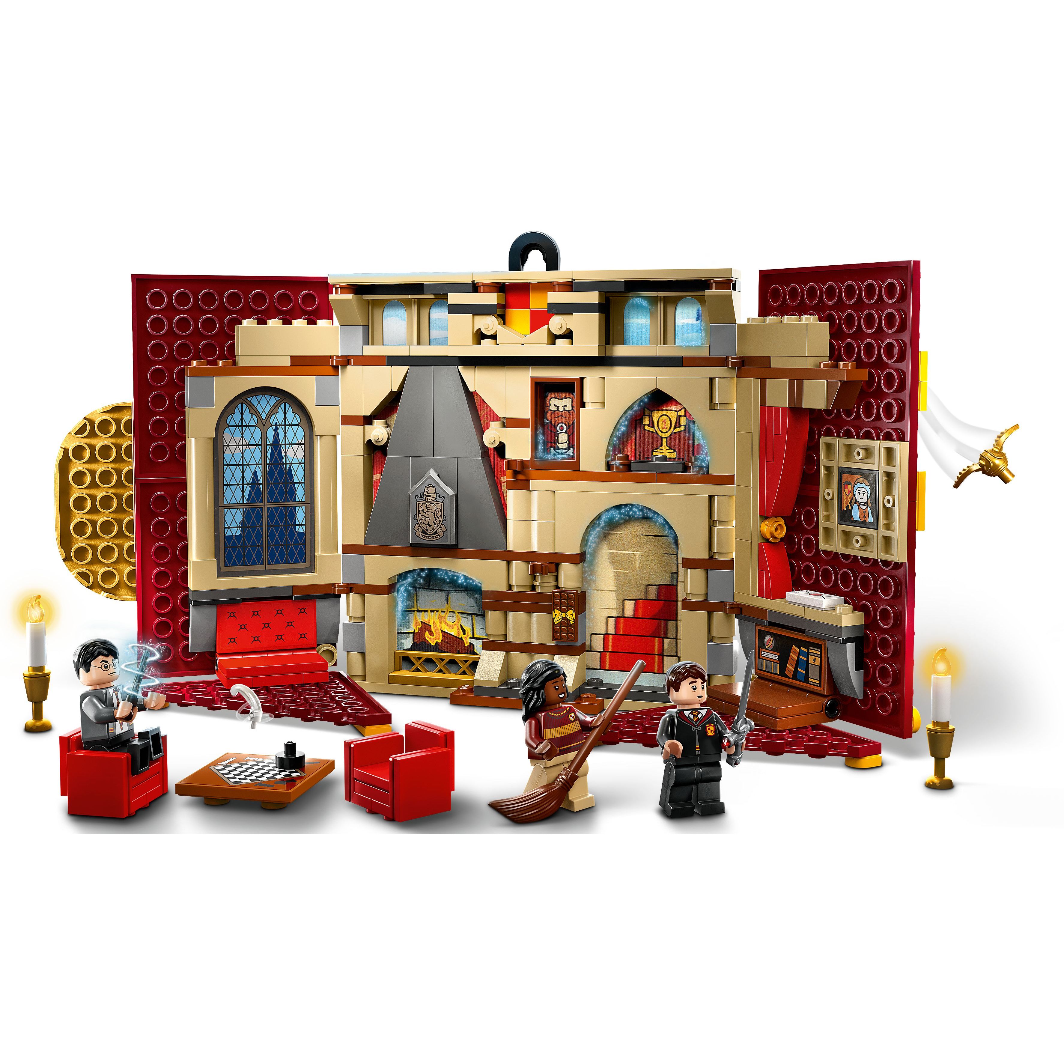 Конструктор LEGO Harry Potter Флаг общежития Гриффиндор, 285 деталей (76409) - фото 8