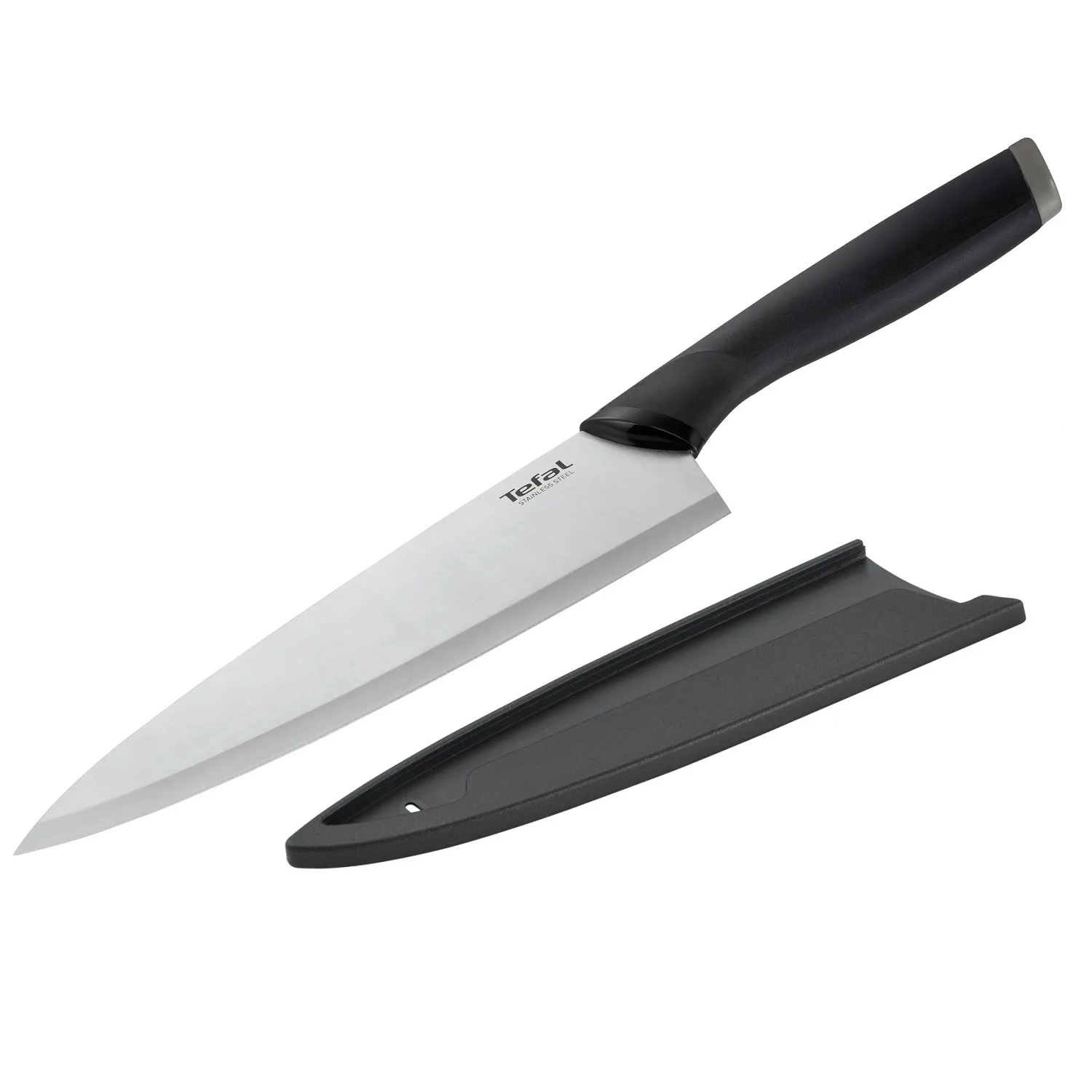 Нож шеф-повара Tefal Comfort, с чехлом, 20 см (K2213244) - фото 2