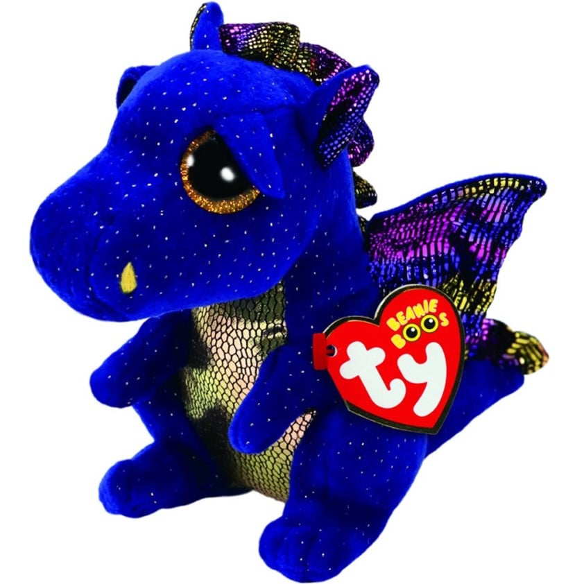 Мягкая игрушка TY Beanie Boo's Дракон Saffire, 25 см (37260) - фото 1