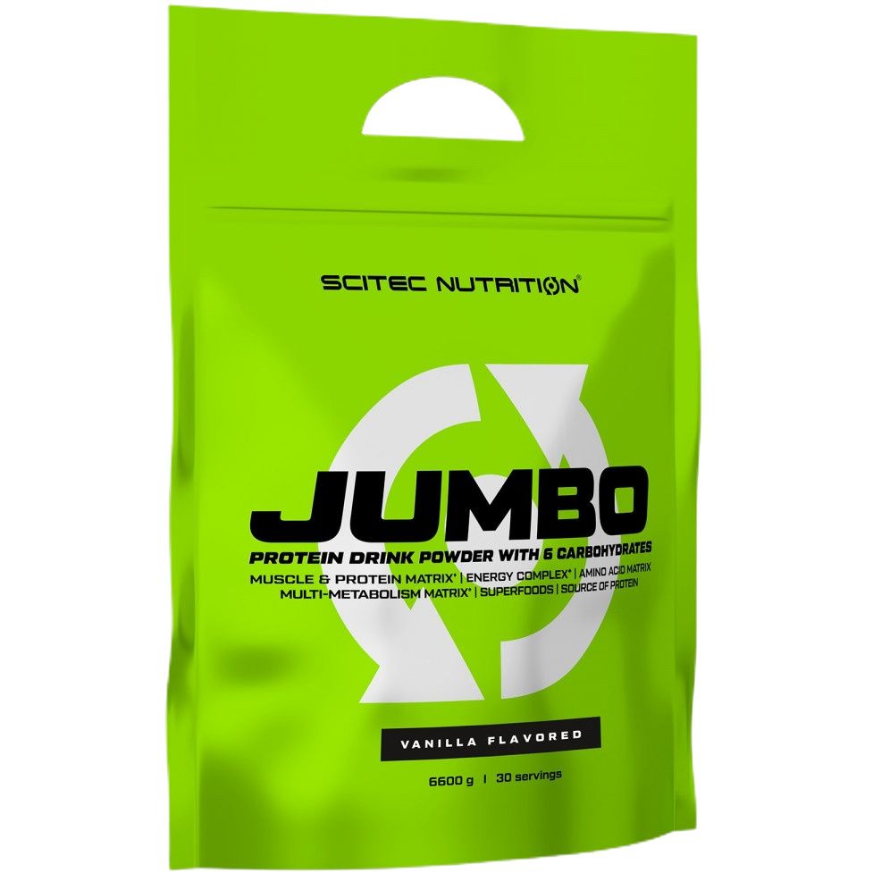 Гейнер Scitec Nutrition Jumbo Vanilla 6600 г - фото 1