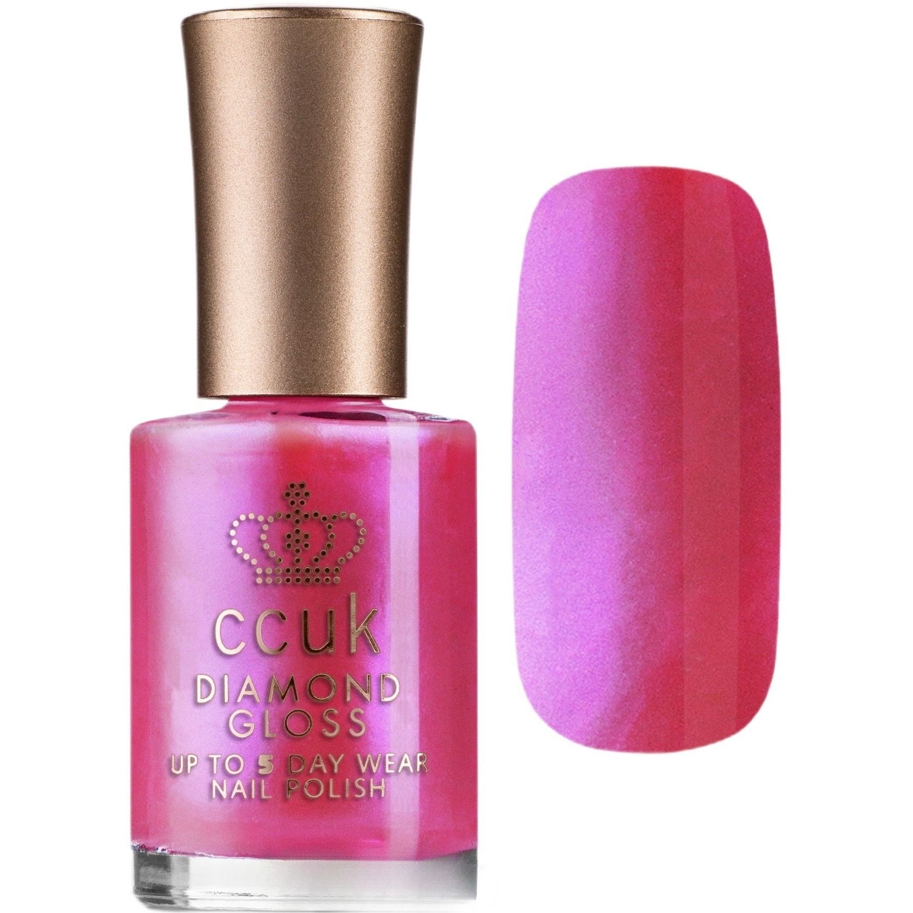 Лак для нігтів Constance Carroll Diamond Gloss відтінок 352 (Neon Pink) 10 мл - фото 1