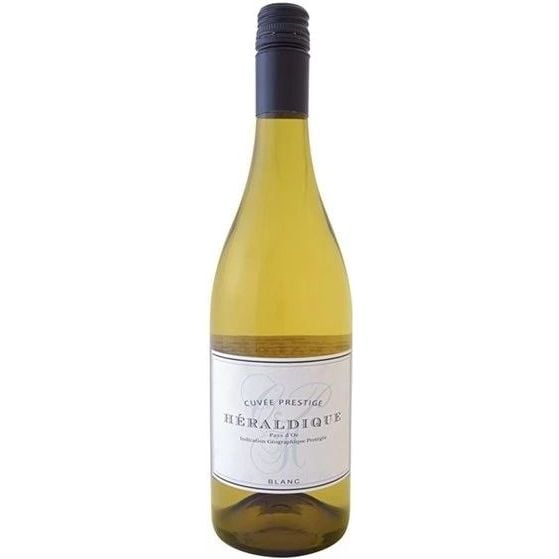 Вино Heraldique Blanc Cuvee Prestige 2021 белое сухое 0.75 л - фото 1