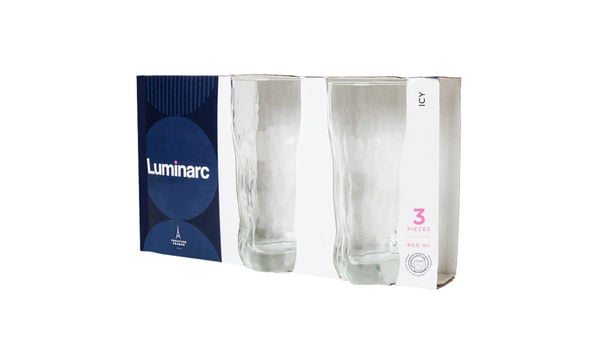 Набор стаканов Luminarc Айси, 3 шт. (6277829) - фото 2