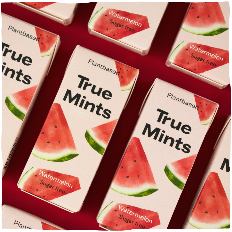 Конфеты True Mints мятные со вкусом арбуза 13 г - фото 2