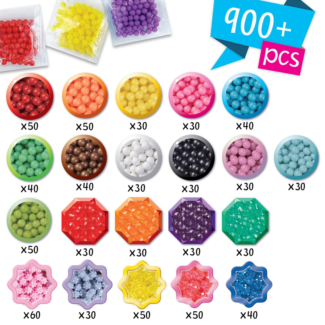 Набір аквамозаїки Aquabeads Сумочка початківця (31912) - фото 6