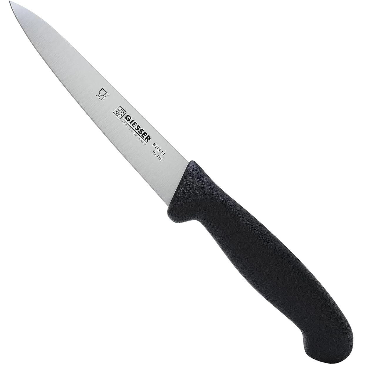 Кухонный нож универсальный Giesser 130 мм Черный 000266941 - фото 1