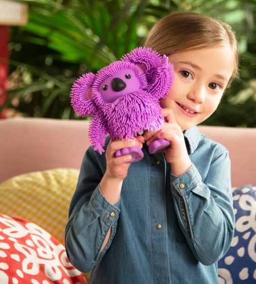 Інтерактивна іграшка Jiggly Pup Запальна Коала, фіолетова (JP007-PU) - фото 3