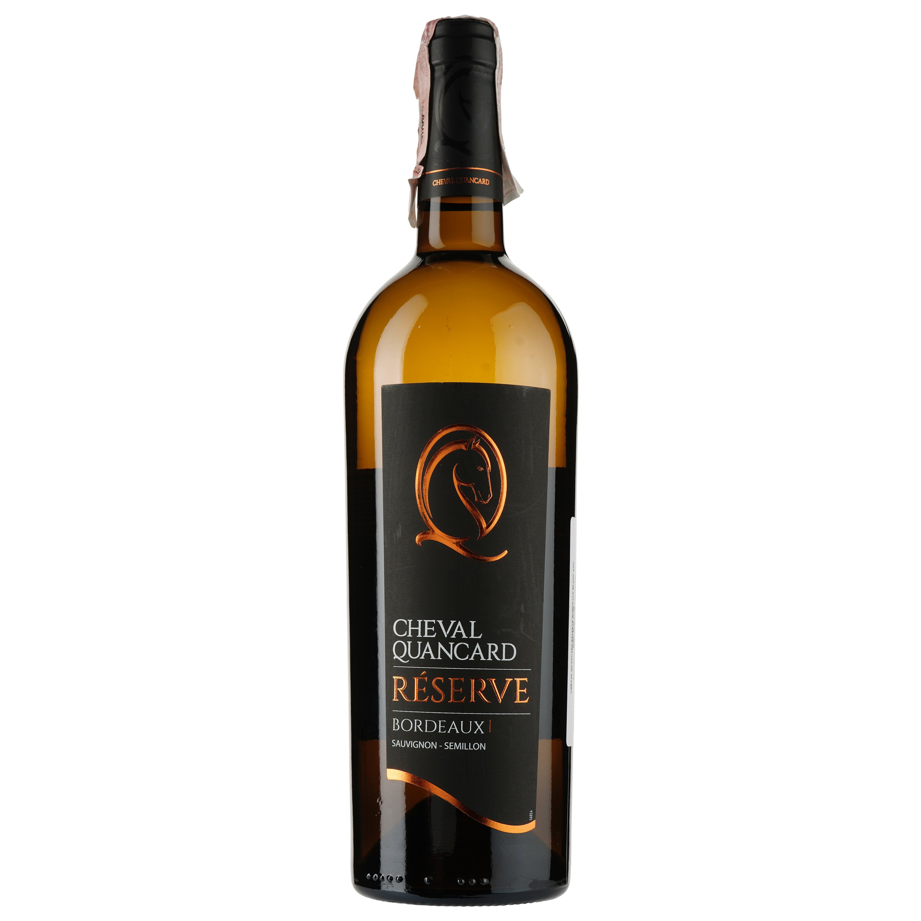 Вино Cheval Quancard Reserve Bordeaux Blanc AOC, біле, сухе, 11-14,5%, 0,75 л (814477) - фото 1