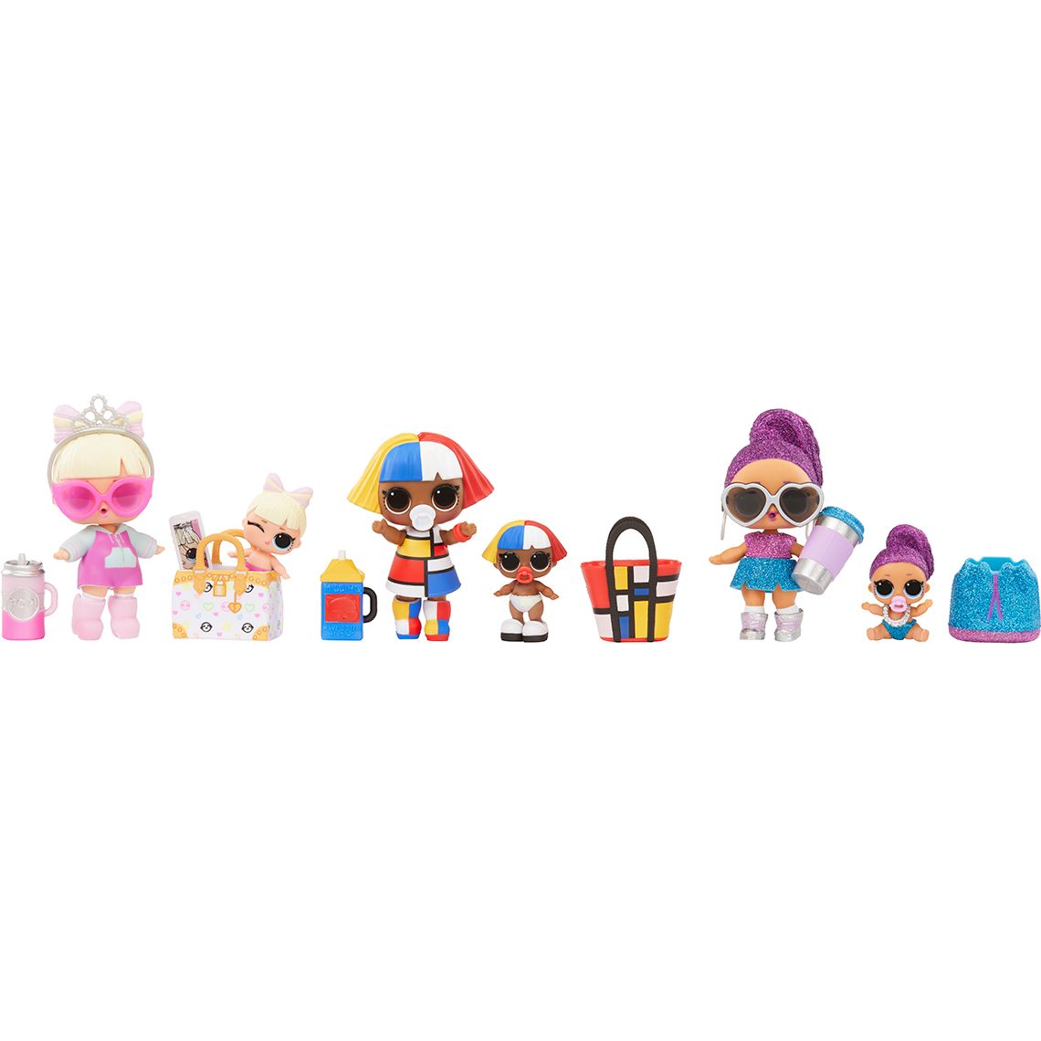 Игровой набор с куклой L.O.L. Surprise Confetti Pop Birthday Сестричка-именинница (589976) - фото 5