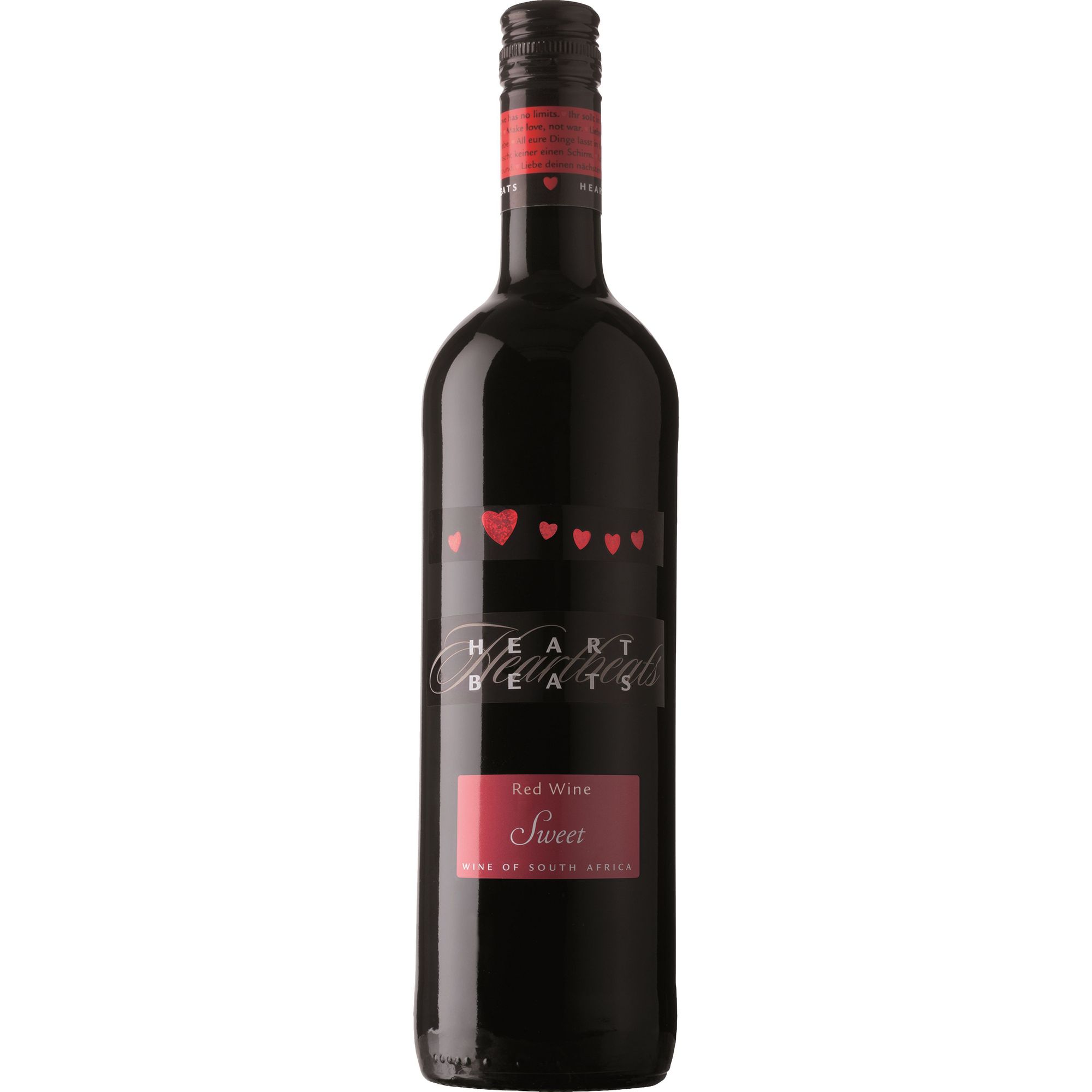 Вино Heartbeats Red Wine красное полусладкое 0.75 л - фото 1