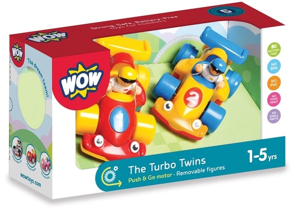 Ігровий набір WOW Toys Тhe Turbo Twins Турбо близнюки (06060) - фото 3