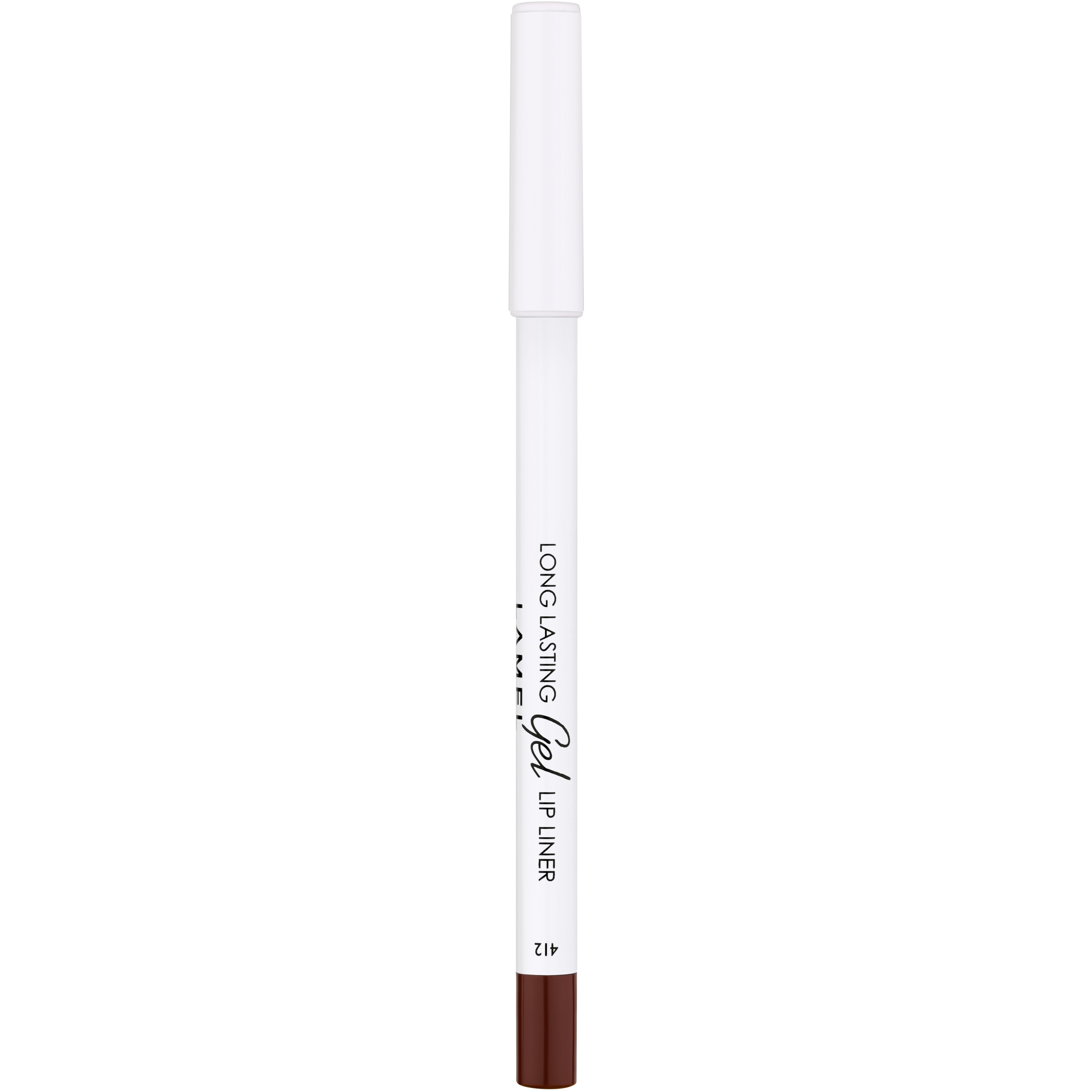 Стійкий гелевий олівець для губ Lamel Long lasting Gel Lip Liner відтінок 412, 1.7 г - фото 4