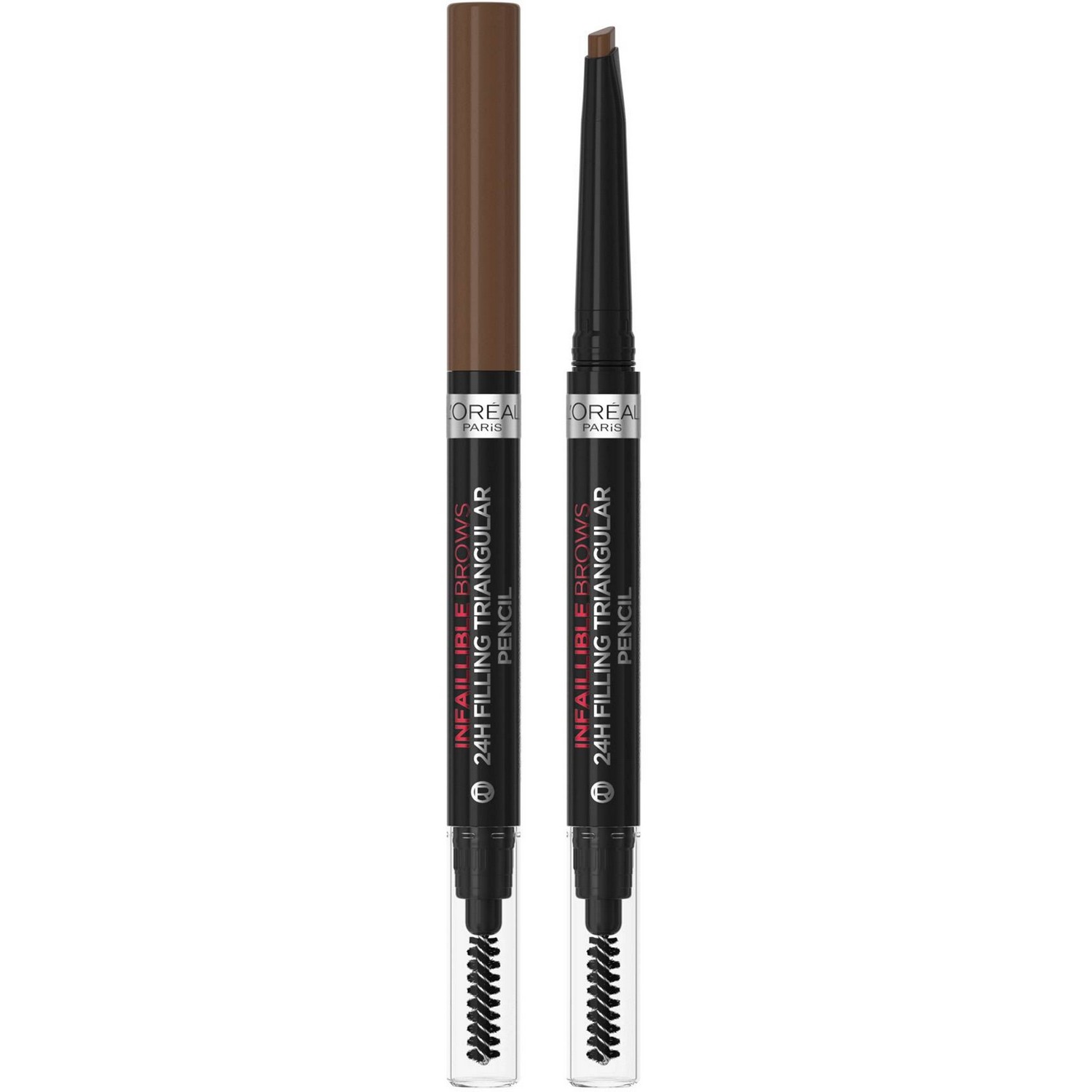 Олівець для брів L’Oréal Paris Infaillible Brows 24H Filling Triangular Brunette тон 5, 3 г - фото 1