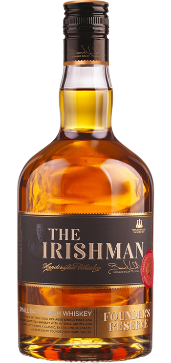 Виски The Irishman Founder's Reserve Irish Whiskey, 40%, 0,7 л (522117) - фото 1