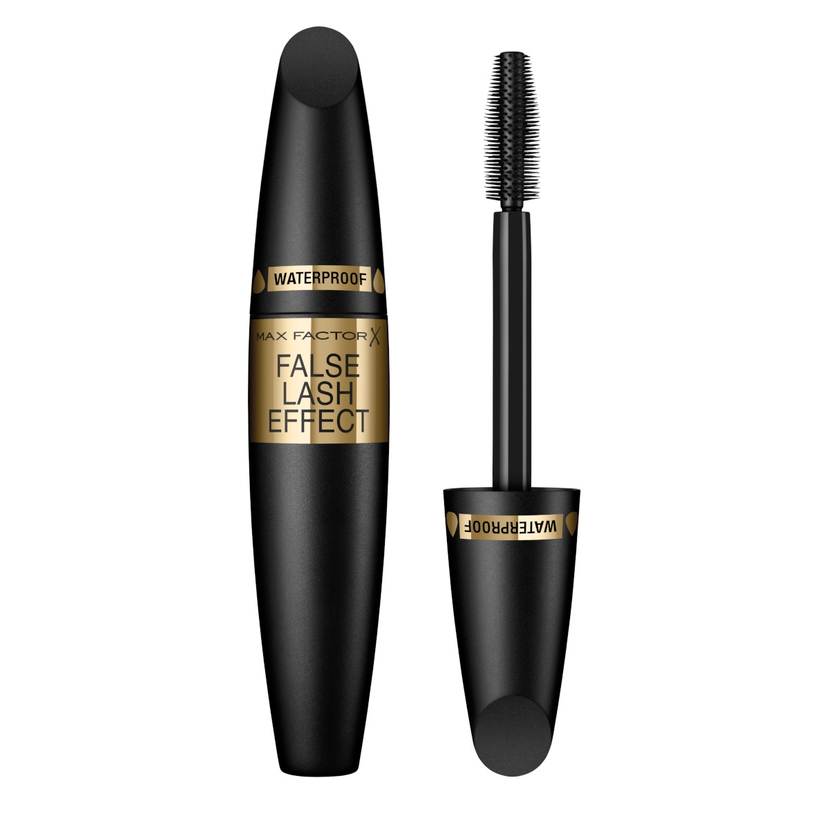 Водостійка туш для вій Max Factor False Lash Effect Waterproof, ефект накладних вій, відтінок 01 (Black), 13,1 мл (8000008745744) - фото 1