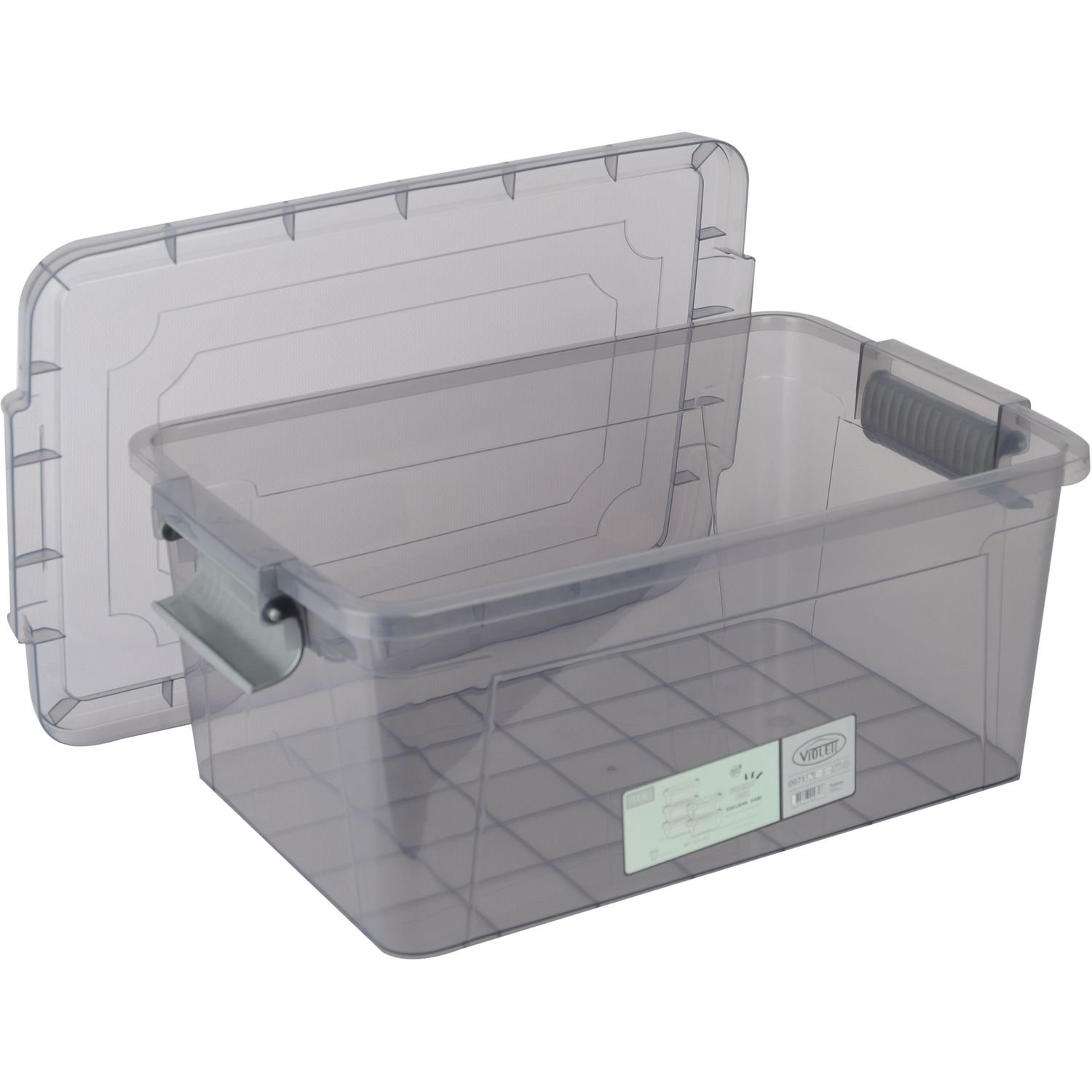 Контейнер Violet House Family Box, 11 л (0971 FAMILY BOX black прям. 11 ...