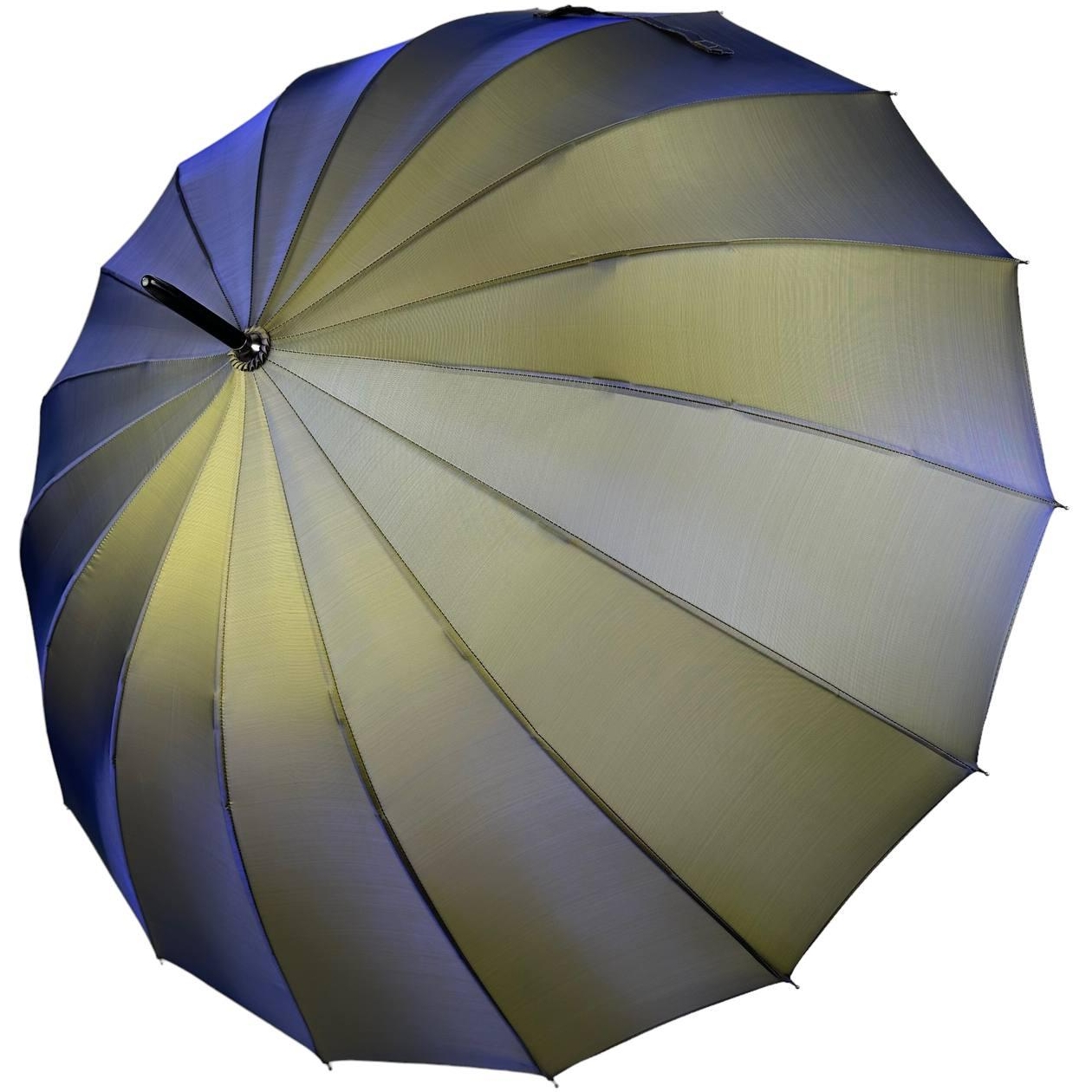 Женский зонт-трость полуавтомат Toprain 102 см оливковый - фото 1