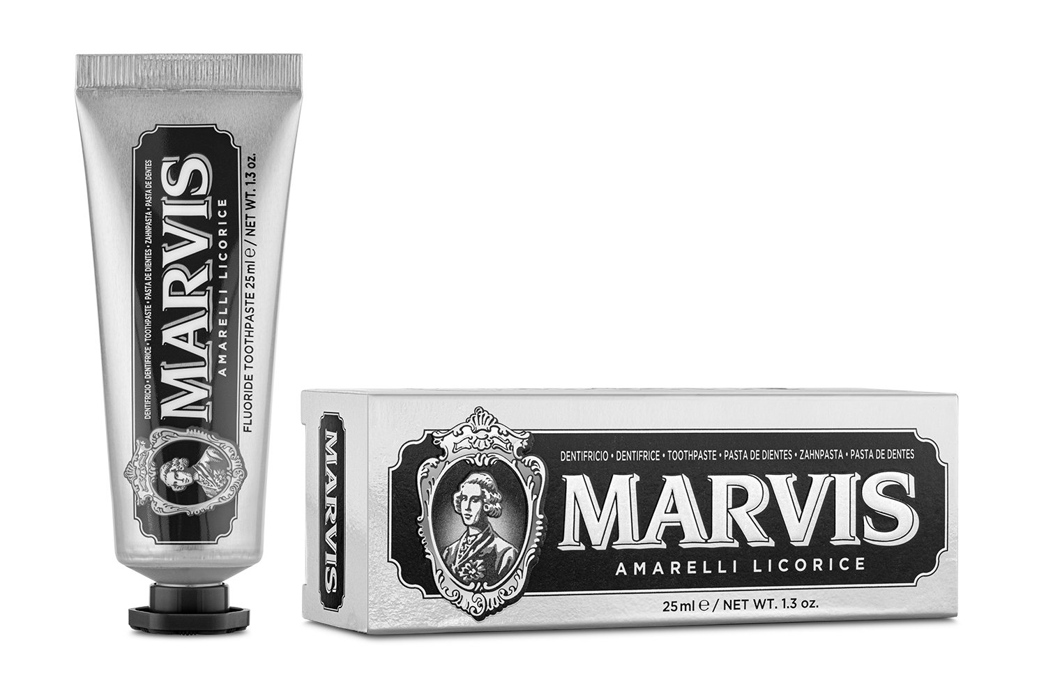 Зубна паста Marvis Лакриця та м'ята, 25 мл - фото 1