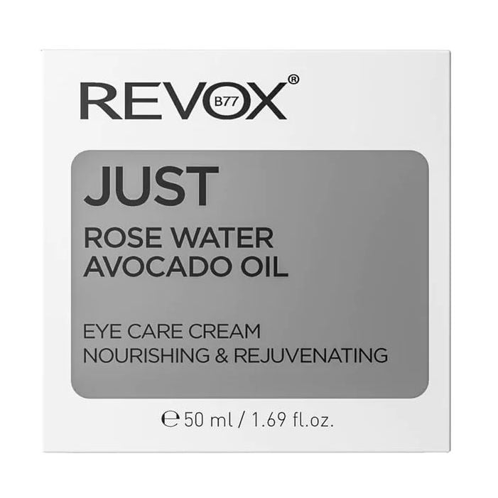 Крем для шкіри навколо очей Revox B77 Just Water Rose Avocado Oil, 50 мл - фото 2