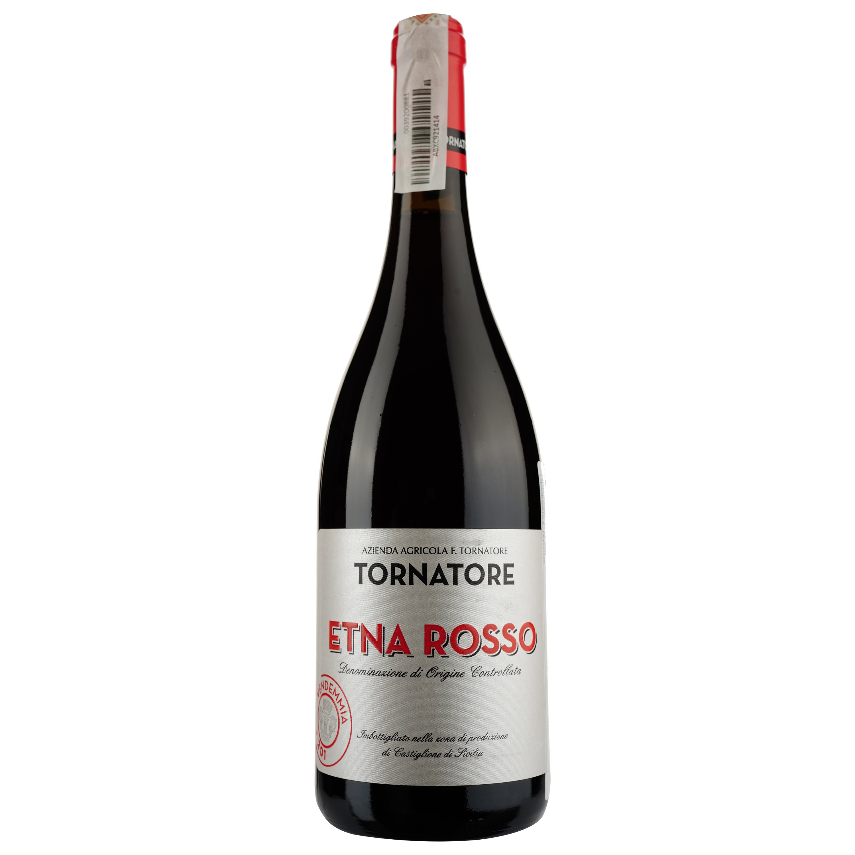 Вино Tornatore Etna Rosso, 14%, 0,75 л (ALR16314) - фото 1