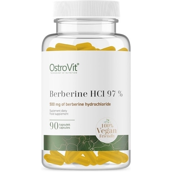 Натуральная добавка OstroVit Berberine HCl 97% 90 капсул - фото 1